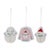 Add classic winter cheer to your holiday décor with this Ceramic Snowman Ornament Set. Featuring charming snowman designs...