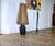 Wood Brutalist Oak Floor Lamp, 1930s For Sale - Image 7 of 8