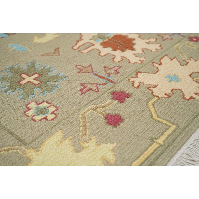 Early 21st Century Sumak Rug 4'1'' X 6'1'' For Sale - Image 5 of 9