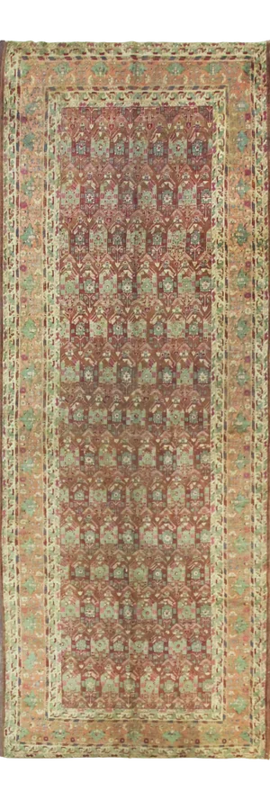 Antique Agra Gallery Runner