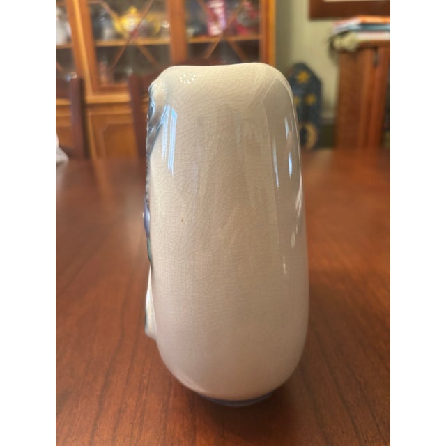 Royal Copley Blue Bird Vase Planter For Sale In Philadelphia - Image 6 of 12