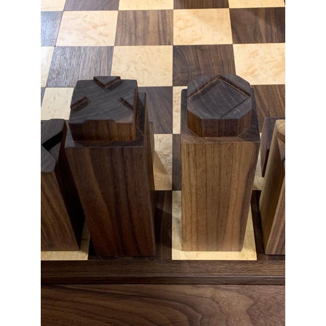 Custom Chess Set and Game Table For Sale - Image 10 of 17