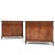Superb Pair of Antique Style Two Door Mahogany Cupboards Made in Usa, 2 Pieces For Sale - Image 10 of 12