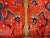1930s Red Persimmon Dragon Antique Chinese Tibetan Saddle Cover Rug 2'6" X 4'2" Wool Carpet For Sale - Image 4 of 6