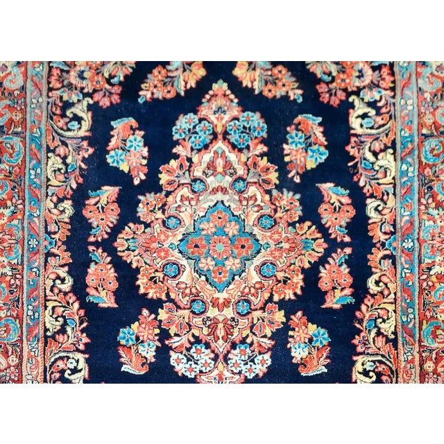 Early 20th Century Persian Sarouk Rug For Sale - Image 4 of 12