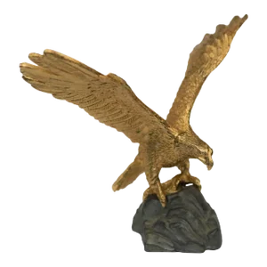 American Eagle by Tripp Gilt Bronze Figurine