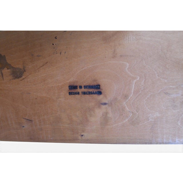 Atomic Danish Modern Teak Desk by Tibergaard For Sale - Image 16 of 16