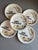 Vintage Gien France Les Gâteaux Dessert Plates, Set of 5 Charming set of five vintage Gien France “Les Gâteaux” dessert...