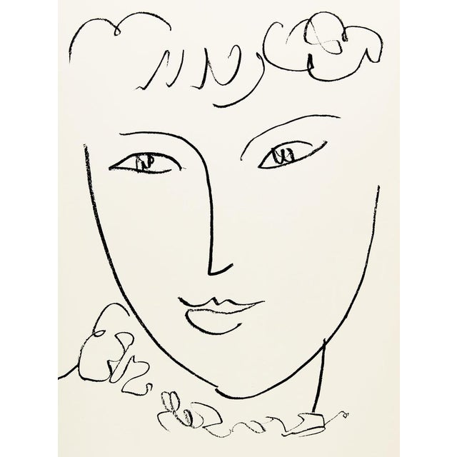 Henri Matisse (1869-1954) (after) Smiling Face Poster after a drawing by the artist On poster paper, 52 × 77 cm (approx....
