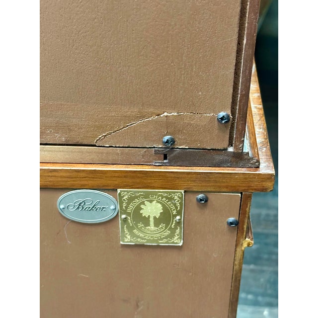 Baker Furniture Historic Charleston Collection Arched China Cabinet For Sale - Image 11 of 12