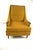 Kroehler Mustard Yellow, High Back tufted detailing and carved walnut arms. This Kroehler Modernist lounge chair has a new...