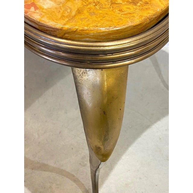 Vintage Bronze & Onyx Coffee Table For Sale - Image 11 of 16