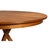 Transitional Round Dining Table, Large - Light Brown Oak For Sale - Image 9 of 11