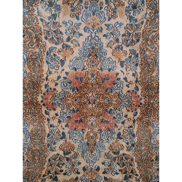 Circa 1930 Persian Kerman Rug For Sale - Image 4 of 4