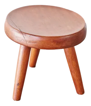Stool by Charlotte Perriand, 1955
