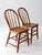 Brown Vintage Windsor Bow Back Chairs Pair For Sale - Image 8 of 11
