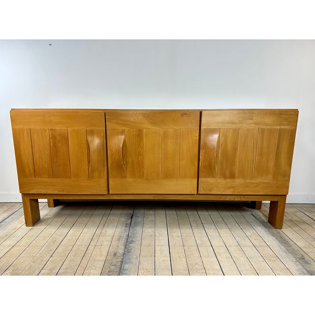 Sideboard in Oiled Elm from Maison Regain, 1970s For Sale - Image 13 of 13