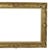 Wood Large Baroque Gilded Frame, 1950s For Sale - Image 7 of 18