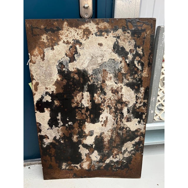 Large Park Drive Sign in Enamel, 1940s For Sale - Image 10 of 13