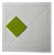 Gottfried Honegger, Composition 1 3D Square (Green), 2015, Silkscreen For Sale