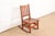 Stickley Brothers Stickley Brothers Antique Mission Oak Arts & Crafts Sewing Rocking Chair, Circa 1900 For Sale - Image 4 of 12