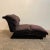 1980s 1980s Vladimir Kagan for Preview Furniture Black and Red Stripe Chaise For Sale - Image 5 of 12