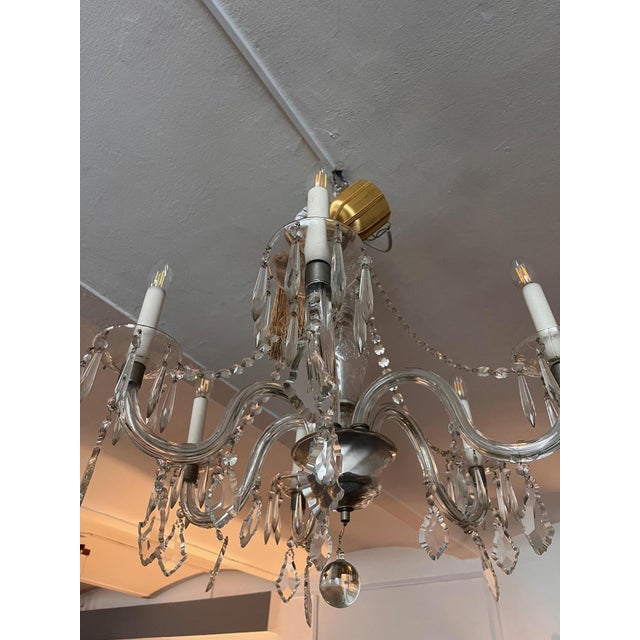 Murano Glass Luster, 1950s For Sale - Image 3 of 13