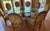 Glass Custom Round Glass Dining Table With Eight Matching Chairs For Sale - Image 7 of 10