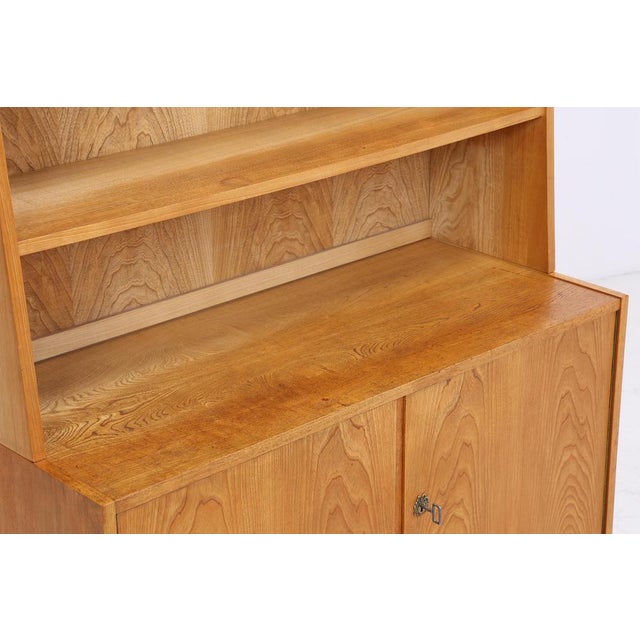 Wood Series 602 Bookcase by Franz Ehrlich for Hellerau, 1960s For Sale - Image 7 of 15