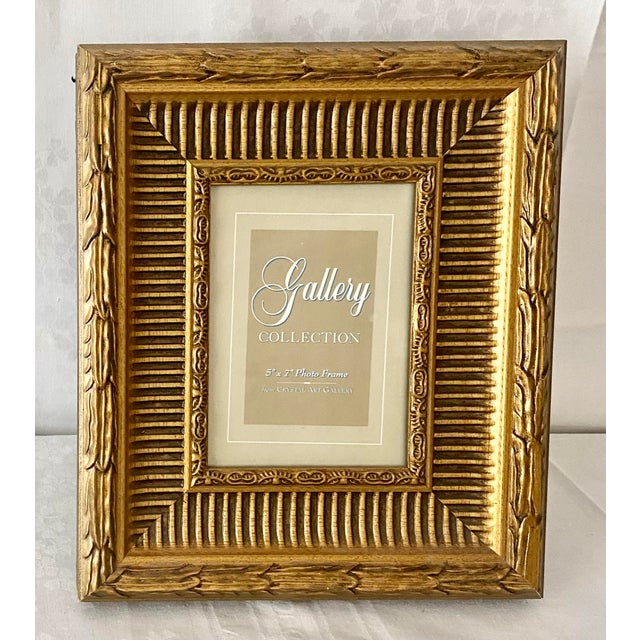 Vintage elegant substantial picture frame from the Crystal Art Gallery Collection. The frame can showcase either...