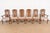 Queen Anne Queen Anne Solid Walnut and Cane High Back Dining Chairs by Mount Airy Furniture, Set of Six For Sale - Image 3 of 12