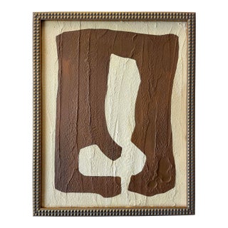 2025 "La Morsa" Contemporary Abstract Painting on Canvas by Artist r.k. Red For Sale