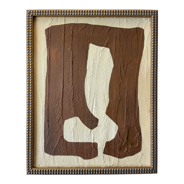 2025 "La Morsa" Contemporary Abstract Painting on Canvas by Artist r.k. Red For Sale