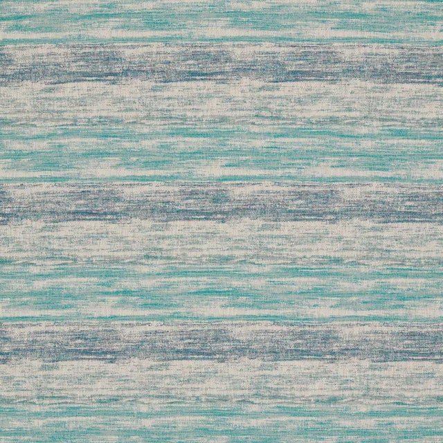 Harlequin Strato Fabric in Aqua/Marine For Sale