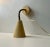 1950s Scandinavian Modern Pastel Yellow Wall Light from E.S. Horn, 1950s For Sale - Image 5 of 8