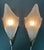 Metal Art Deco Style Triangle Glass Brass Wall Lights Sconces, Sweden, 1980s, Set of 2 For Sale - Image 7 of 14