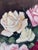 Vintage Original Floral Rose Oil Painting, Signed Flower Art For Sale - Image 9 of 12