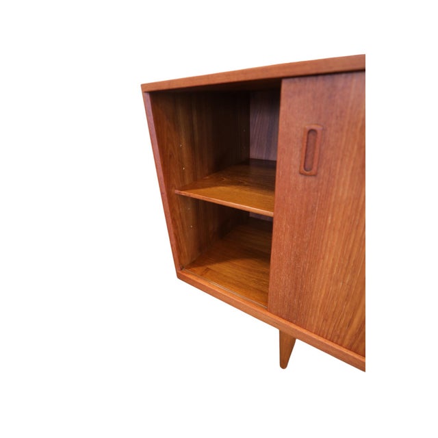 Danish Teak Sideboard with Sliding Doors, 1960s For Sale - Image 10 of 18