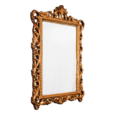 Baroque Style Mirror, 1800s For Sale