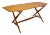 Model Tl2 Cavalletto Ash Dining Table by Franco Albini for Poggi, 1950 For Sale