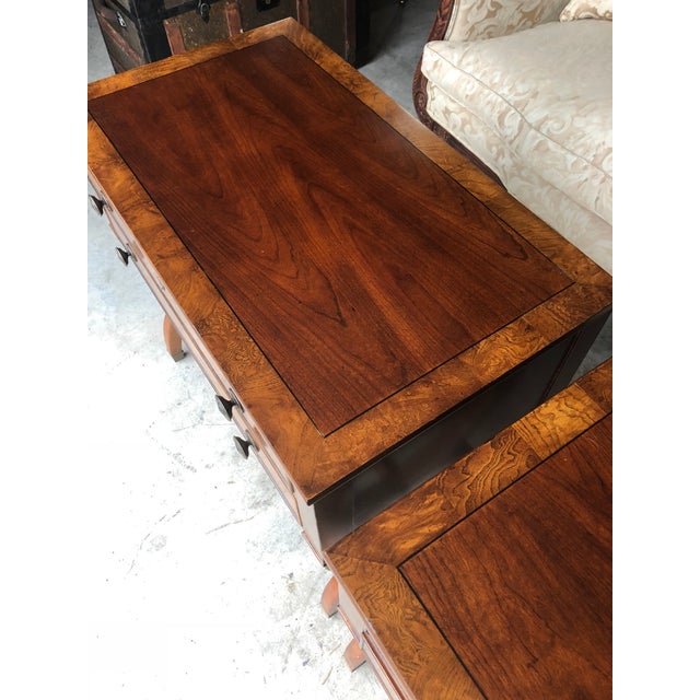 Ethan Allen Connolly Nightstands A Pair Chairish