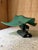 Vintage Geco Green Frosted Glass Wall Sconce by Paolo Piva for Stefano Cevoli, 1980s For Sale - Image 10 of 18