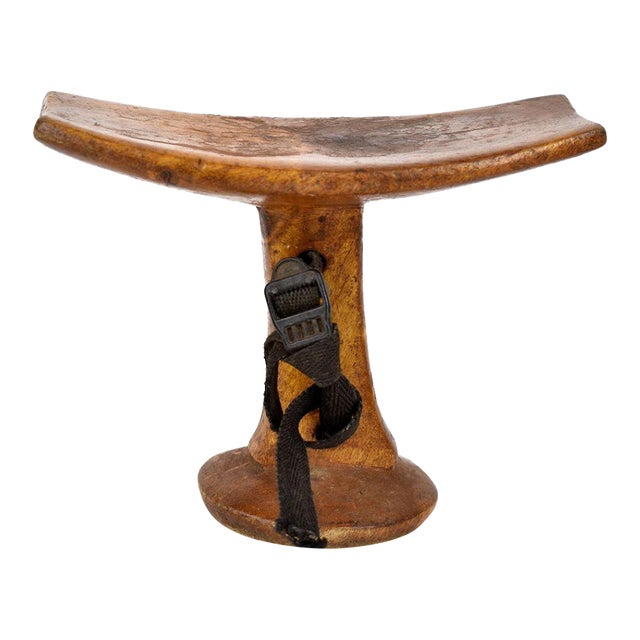 Early 20th Century Turkana Wood Headrest Kenya For Sale