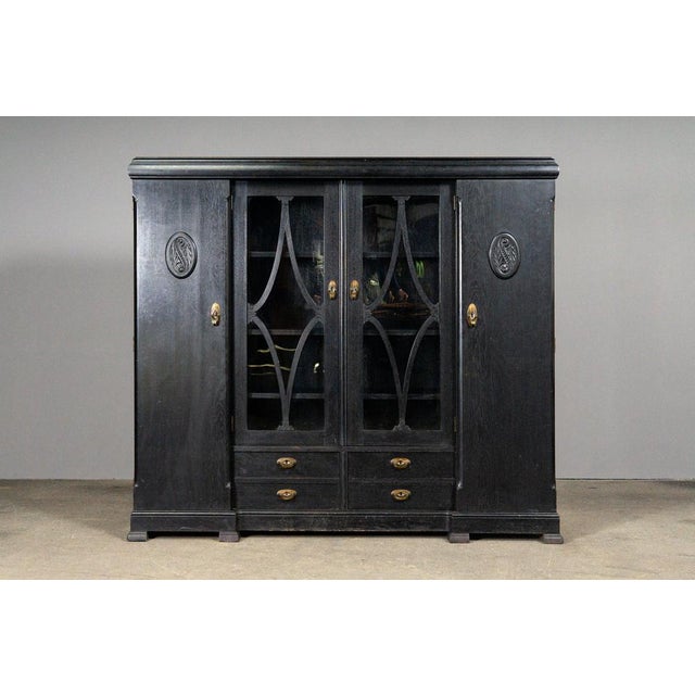 Item: Bookcase Period & Style: Art Nouveau - Early 20th Century Features - Stylish and practical piece of furniture with...