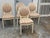 French Ethan Allen Louis XVI-Style Side Chairs, Set of Four For Sale - Image 3 of 12