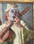 Philippe de Rougemont, Woman and Clown, 1950s, Oil Painting on Canvas, Framed For Sale - Image 15 of 18