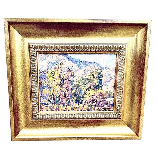 Gary Ray Fall Colors Mountain Landscape Oil Canvas Board For Sale In Los Angeles - Image 6 of 10