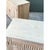 Vintage Monumental Washed Rattan Credenza For Sale - Image 10 of 12