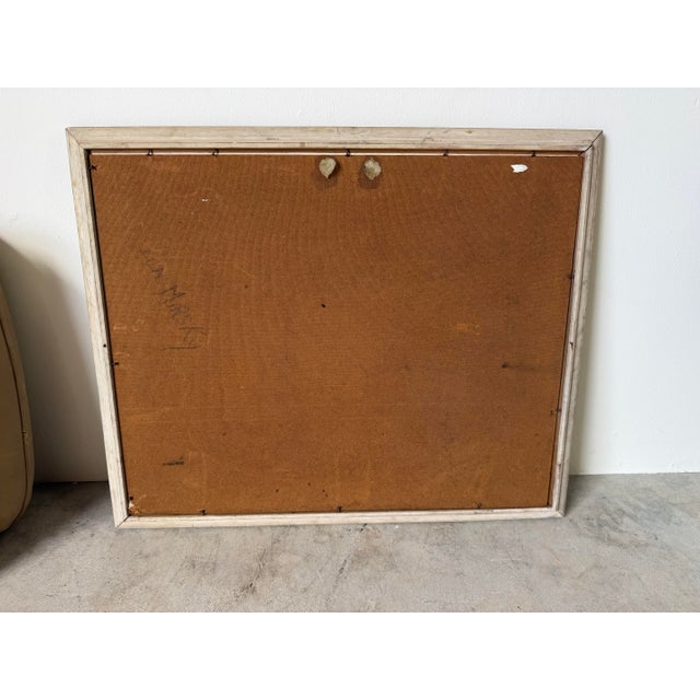 1970’s Lila Mirsky Mid-Century Modern Still Life Oil on Masonite Painting – Wood Framed For Sale - Image 12 of 12