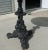 Cast Iron and Oak Pub Table, 1950s For Sale - Image 3 of 6